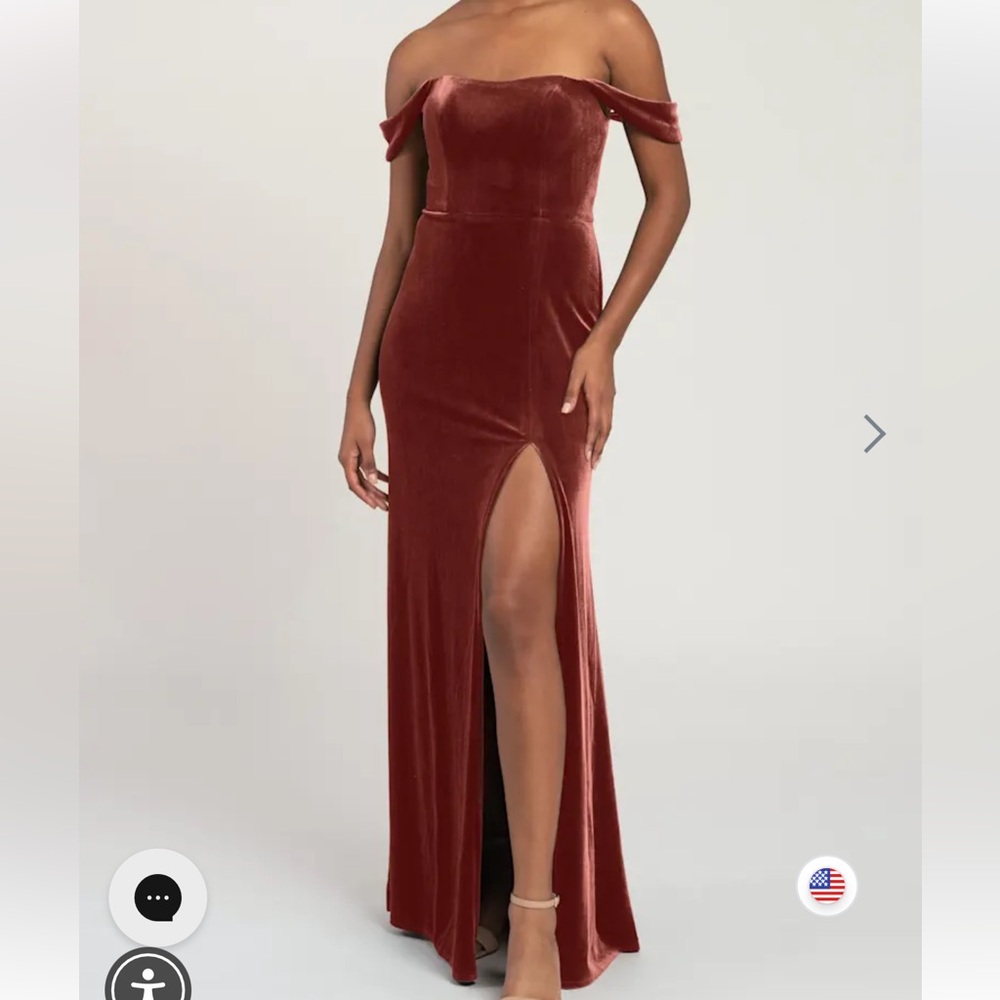Jenny Yoo Issa Velvet Dress